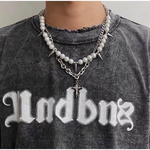 Petals Ball Luxe Steel Men’s - 2 Pieces Necklaces