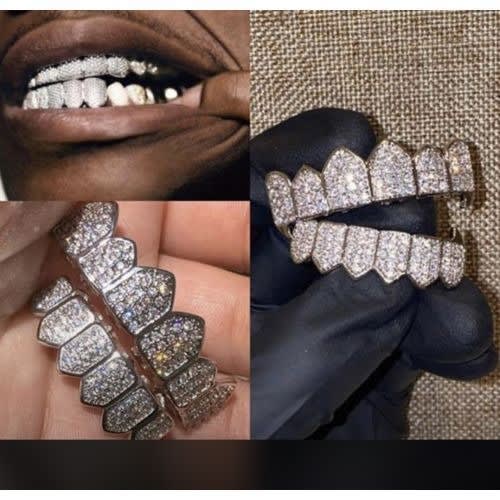 Iced Out Hip Hop Miami Teeth Grill