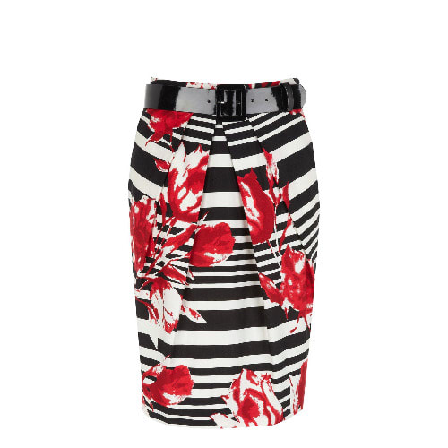 Precis Petite Tulip Print Skirt