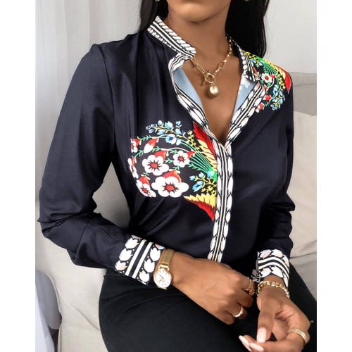 Lovely Corporate Top - Black