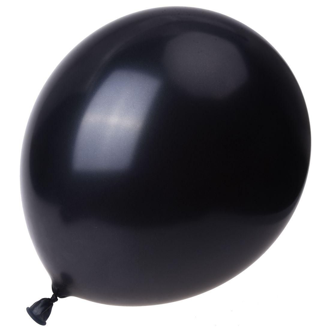 10 x 12 inch Black Wedding Balloons