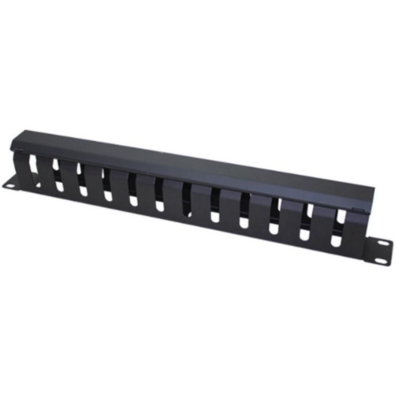 1U Cable Management Horizontal Mount 19 Inch Server Rack ,