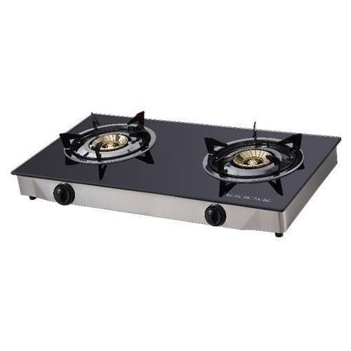 Table Top Gas Cooker With Glass Top - 2 Burner@PROMO PRICE