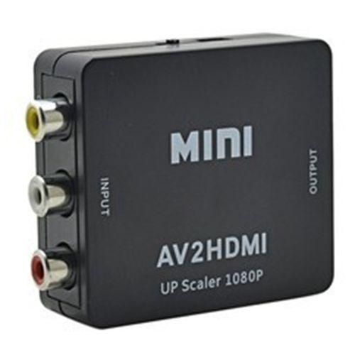 AV To HDMI-Compatible Converter 1080P Mini RCA