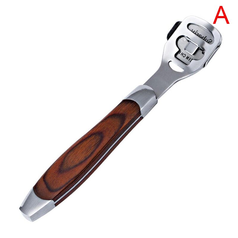 1pcs Stainless Steel Pedicure Cutter Foot Callus  Heel Hard Skin Remover Pedicure  Hand S Blades Foot File-1
