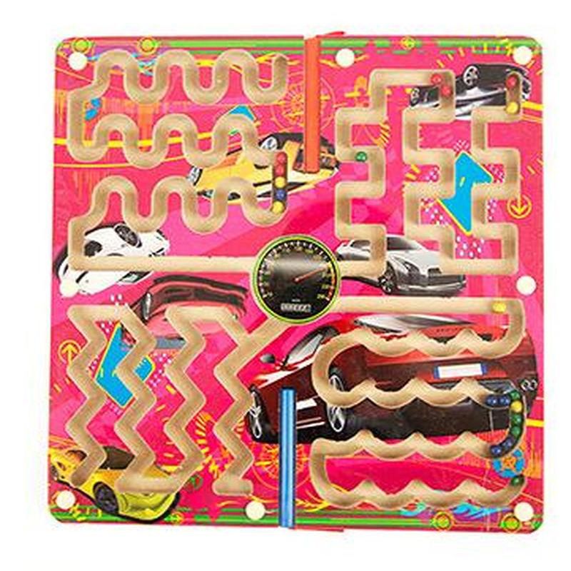 Magnetic Wand Wiles And Worms Marbles Labyrinth Wooden Animal Maze Eonal Kids Pang Family