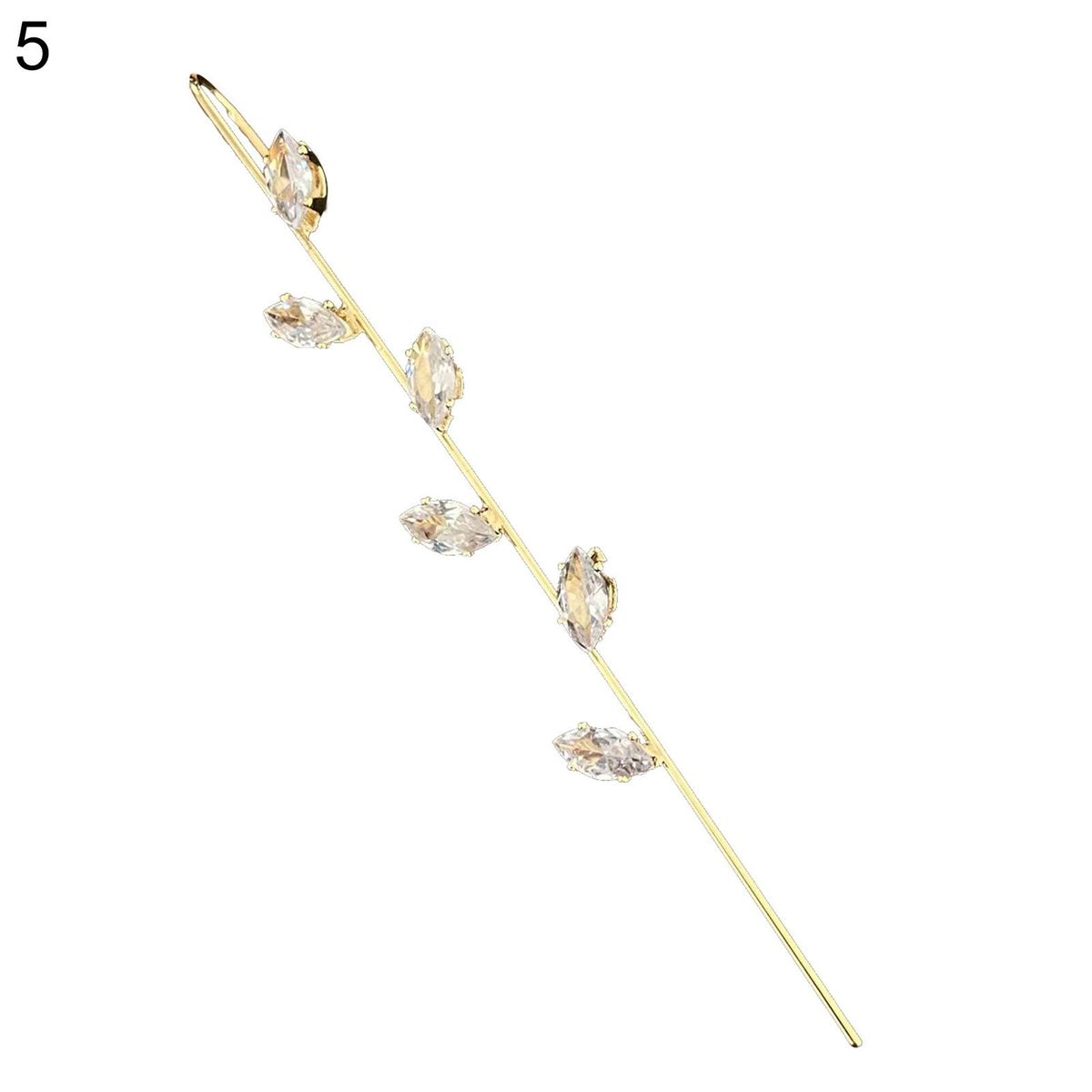 Women Fashion Cubic Zirconia Geometric Ear Stud Earring