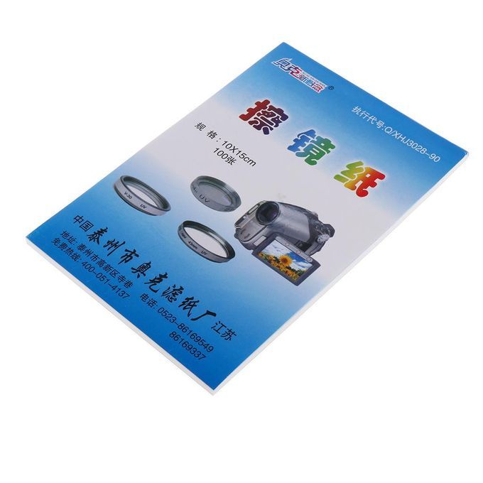 100 Sheets Soft DSLR Camera Lens  Lens Paper