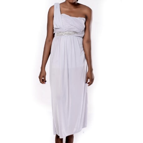 Monostrap Dress - Grey