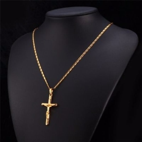 Gold Cross Necklace