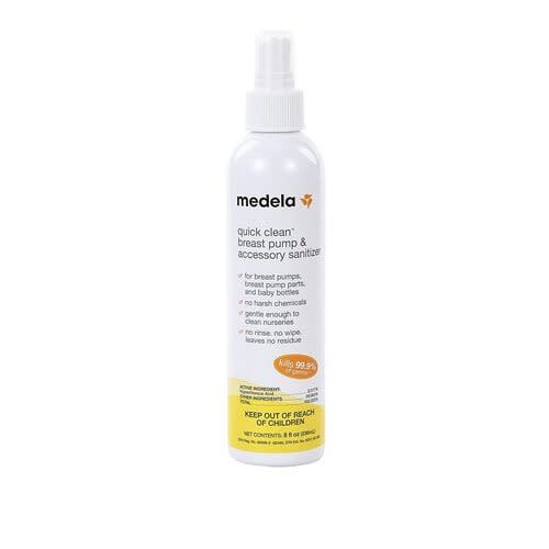 Quick Clean Breast Pump And Accessory Sanitizer Spray (8oz)