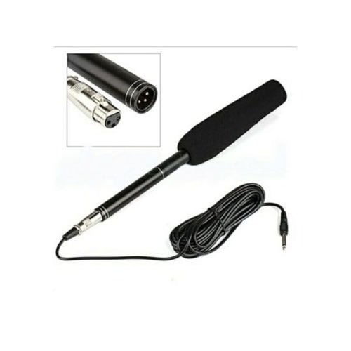Super Uni-Directional Condenser Microphone & Boom Mic For Camera