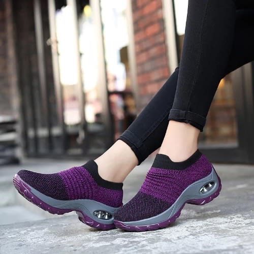 Women's Dance Sneakers - Purple