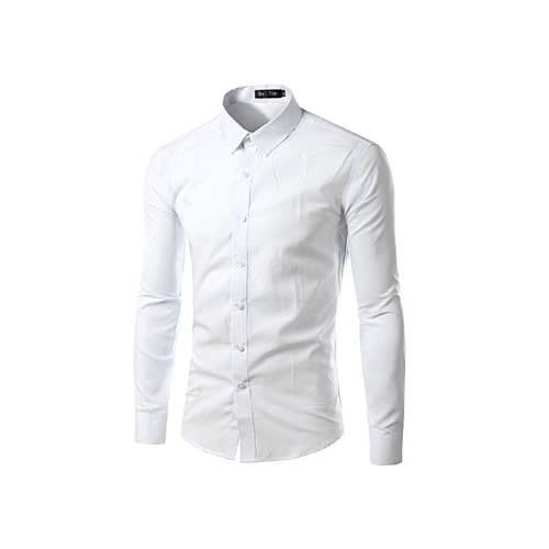 Men's Classic Fit Formal Shirt - White