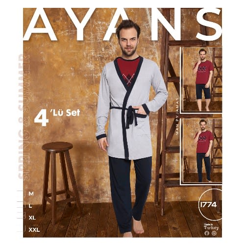 Men's 4-in-1 Homewear