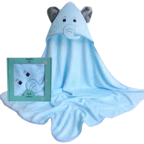Bubbas Bamboo Infant To Toddler Hooded Towel -