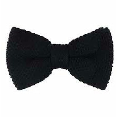 Peters knitted Bow Tie - Black
