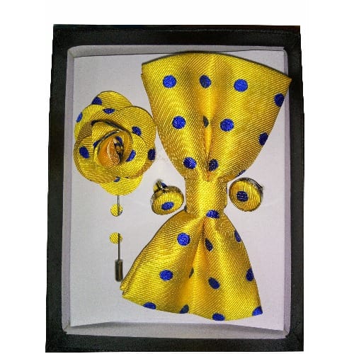 Dotted Bowtie - Yellow