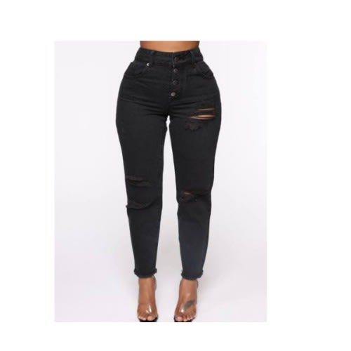 Ripple Boyfriend Jean - Black
