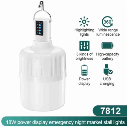 Dp 7812 Rechargeable LED Emergency Bulb 18W