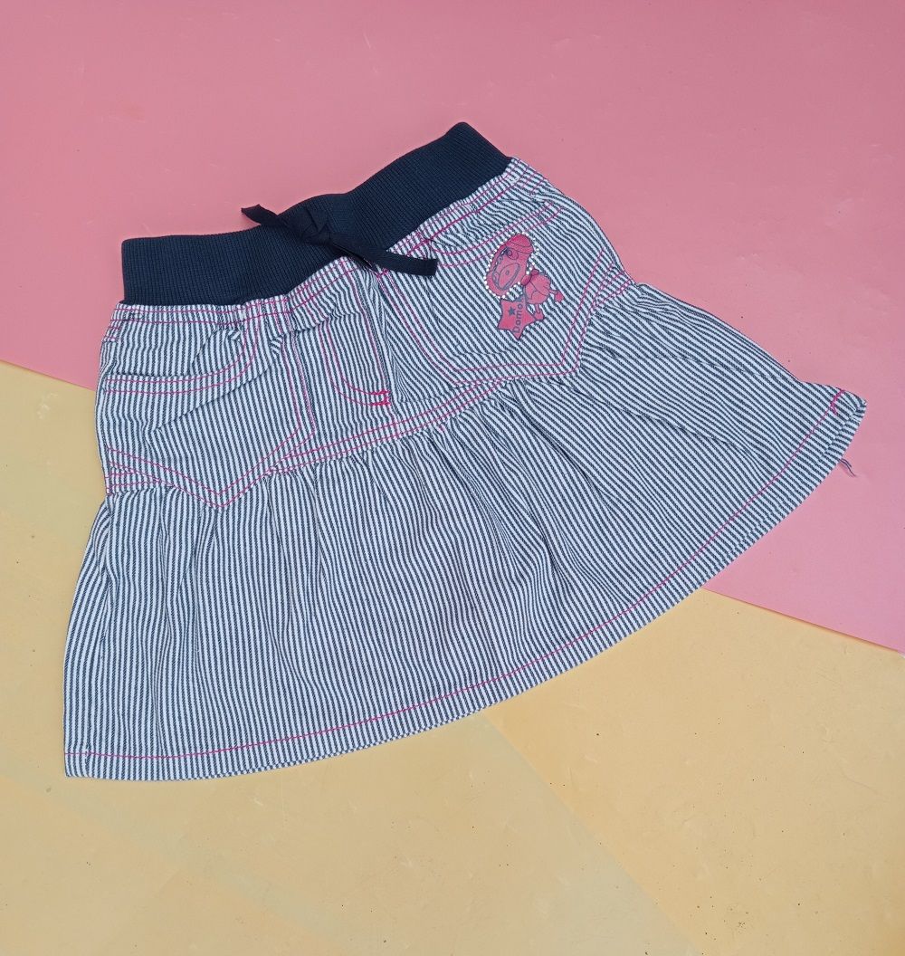 Girls Cute Jeans Skirt
