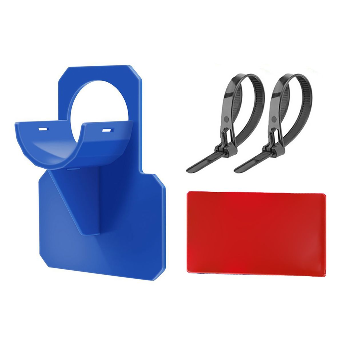1 Set Pool Hose Holder Sturdy Construction Water Blue