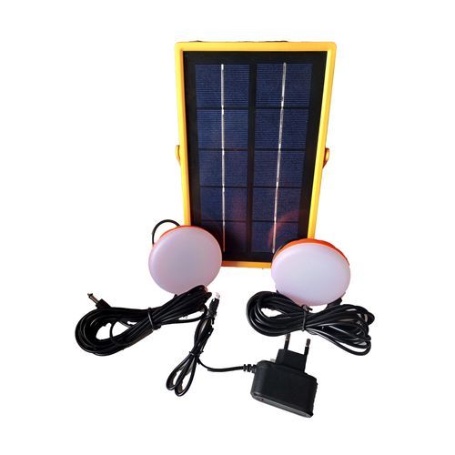 Rechargeable Built In Solar Panel Lamp For Phone Charging