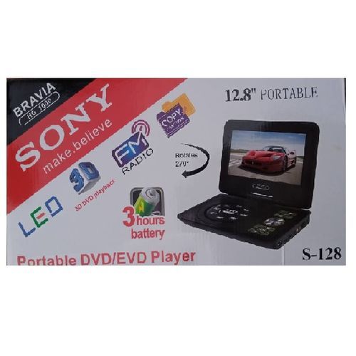 12.8  Portable EVD FM/CD/DVD Player