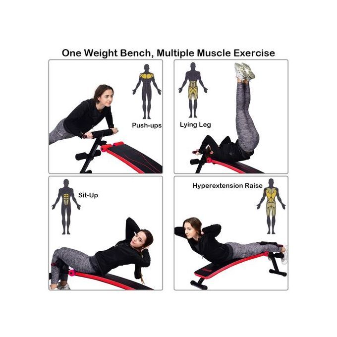 Adjustable Exercise Sit Up Bench