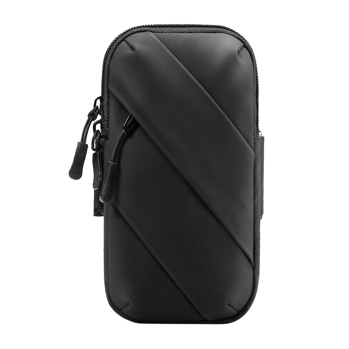 Sports Wrist Bag Fitness Gym Phone Arm Holder Black
