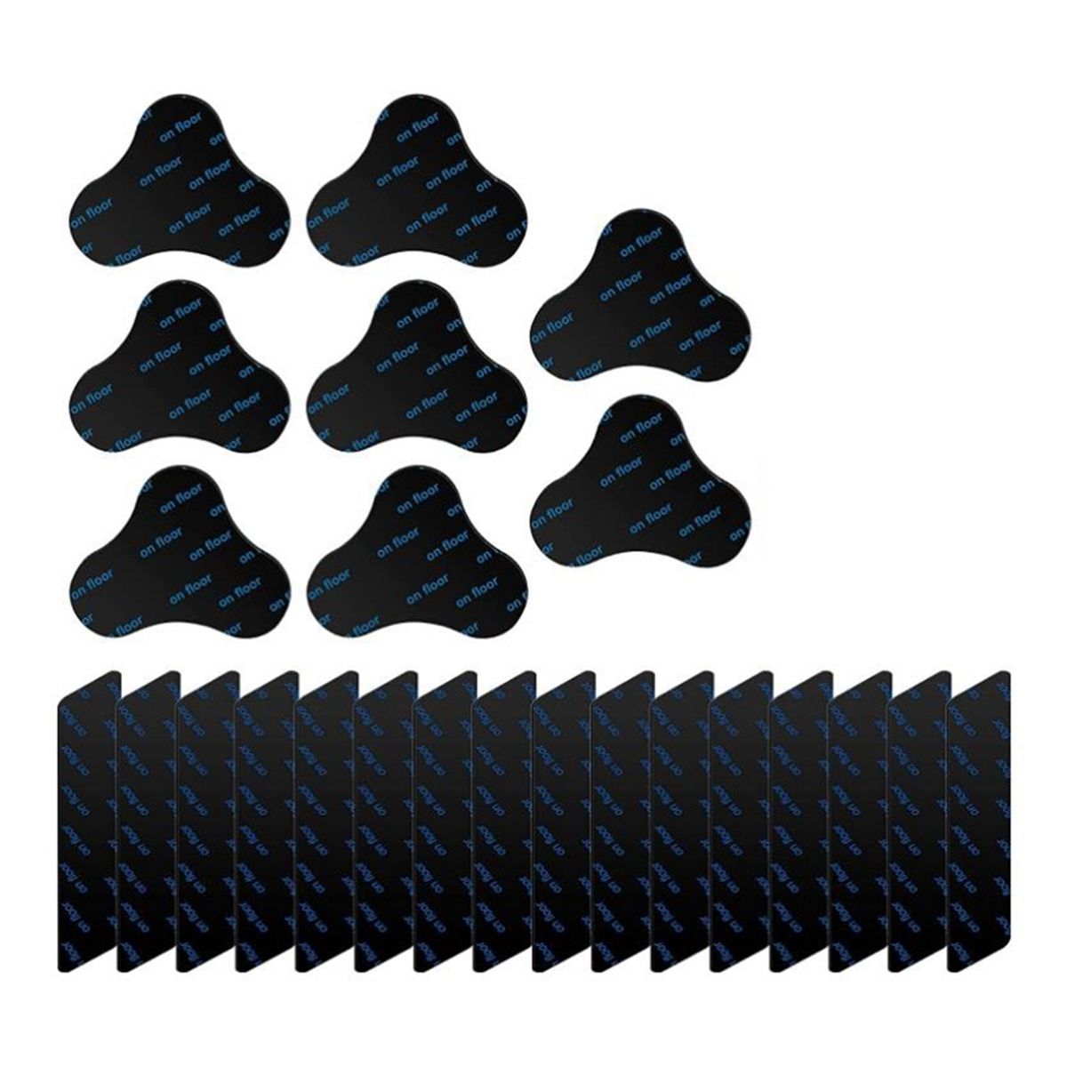 24 Pcs Rug Gripper,Anti Cuing For Carpet,Keep