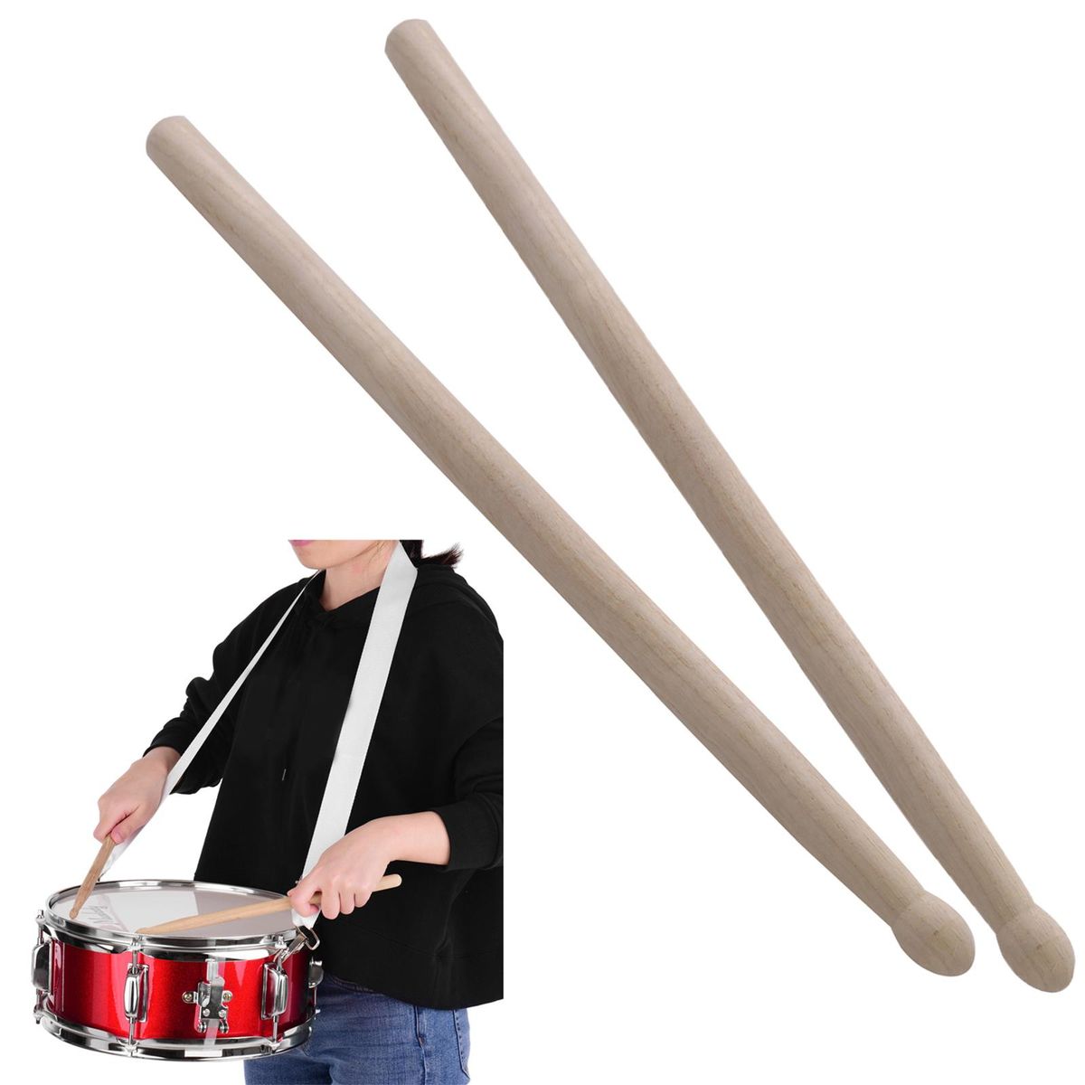 Wood Percussion Sticks Musical Instrument Accessories For