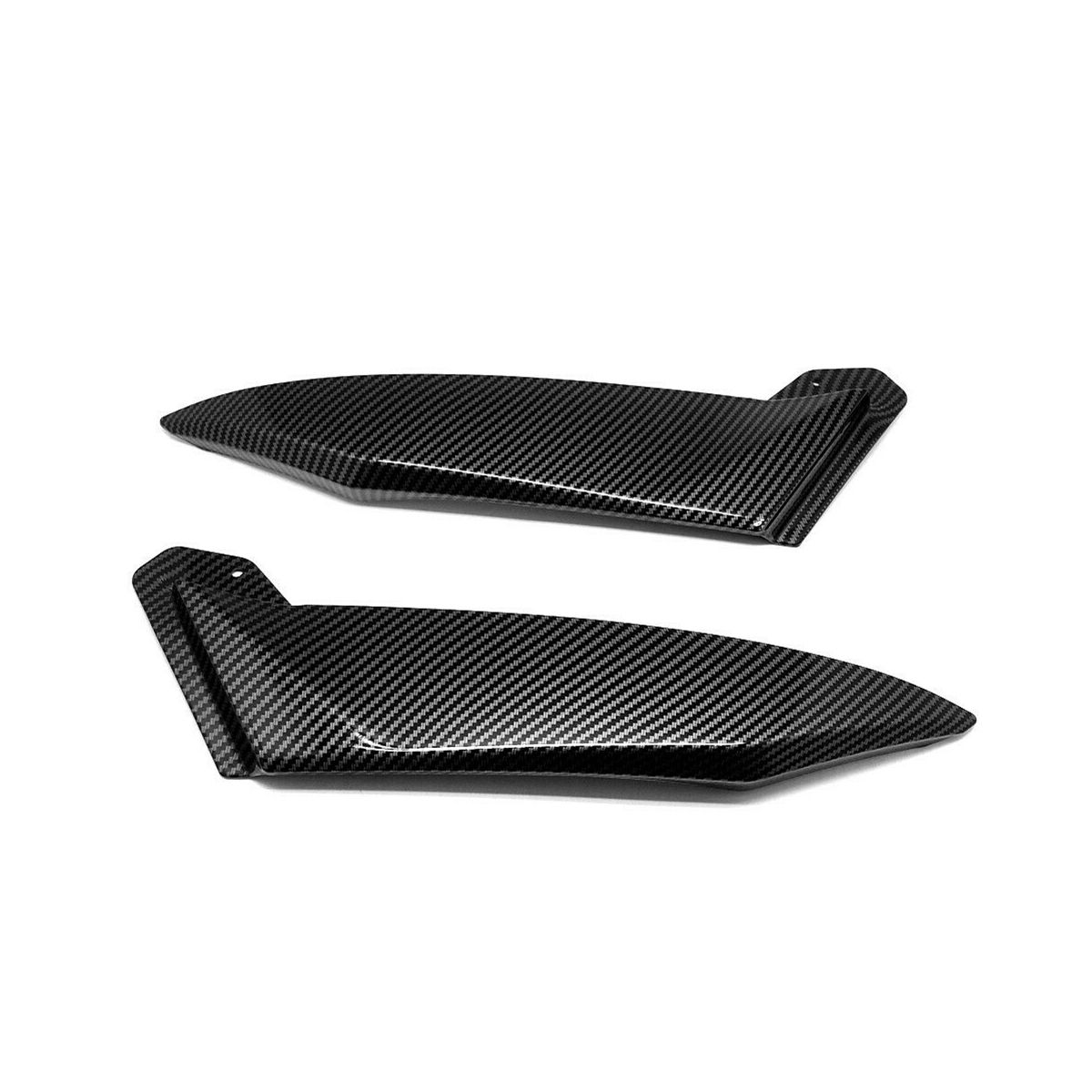 Gas Tank Side Trim Fairing Carbon Fiber Finish for Yamaha YZF R1