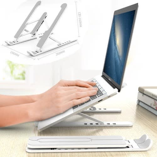 Foldable Placstic Laptop Stand