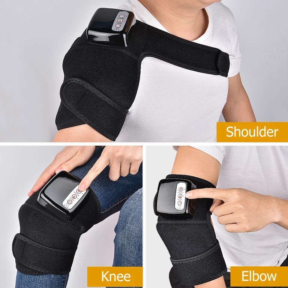 Electric Knee Heating Pad For Pains, Arthritis Etc Free Oil