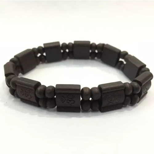Men's Wood Bracelet - Black