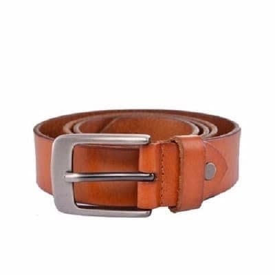 Brown Designer Leather Bel