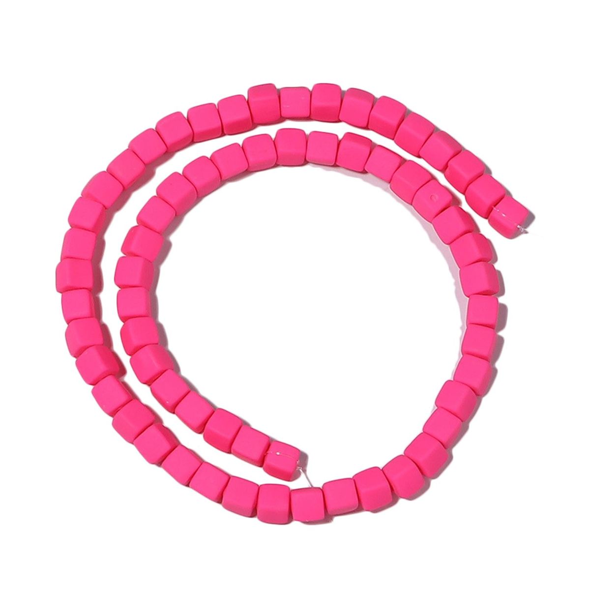 Beaded Bracelet DIY Handmade Bracelet Beaded Accessories Dark Pink