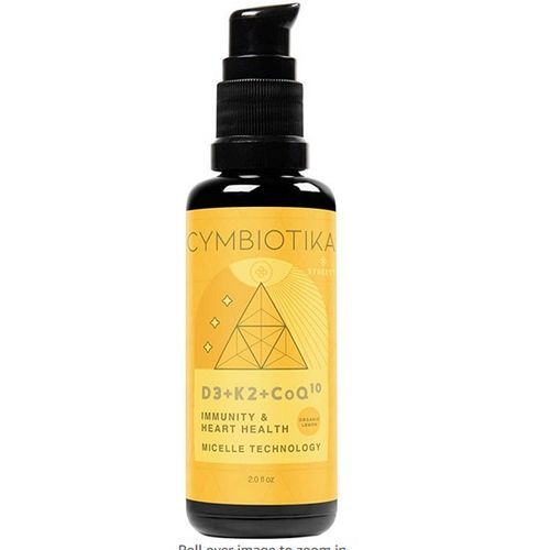 Synergy D3+ K2 + COQ10 2oz - Immunity + Heart + Energy