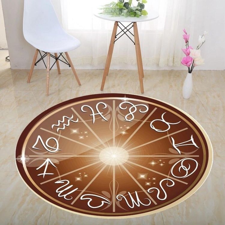 Stereo Vision Carpet Living Room Floor Mat 180x180cm