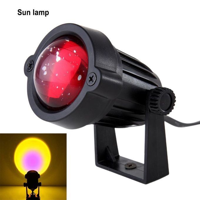 Mini Proje Tor Atmosphere Night Light  Offee Shop Proje Tion Lights USB Plug-sun-7.5*7.5*11 M