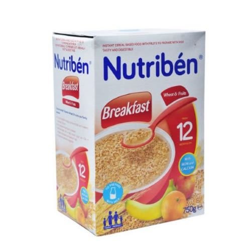 Breakfast Wheat & Fruits From 12 Months - 750g