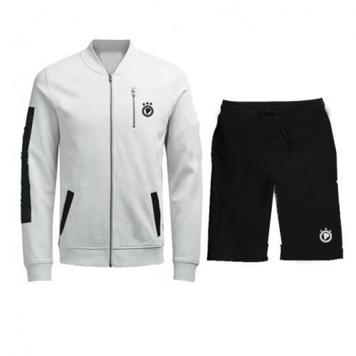 White Jacket And Shorts