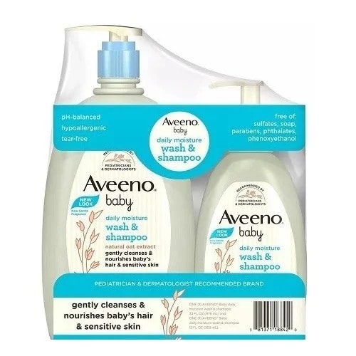 Baby Wash And Shampoo - 976ml & 354ml