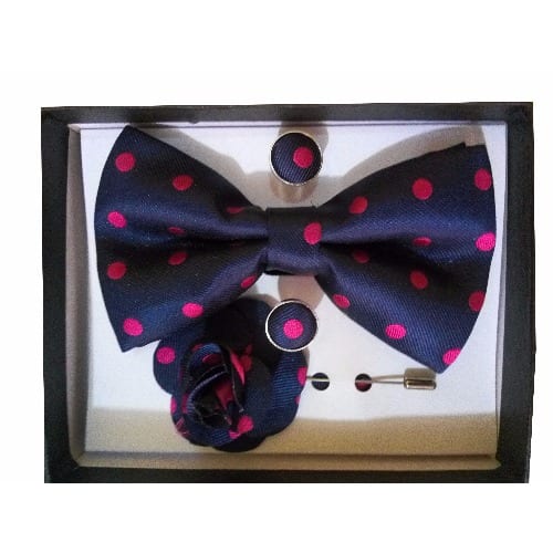 Dotted Bowtie - Blue