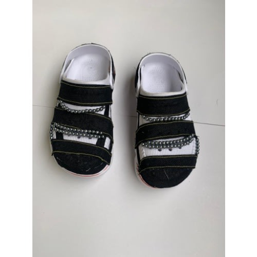 Bling Custom Clogs Sandal -White