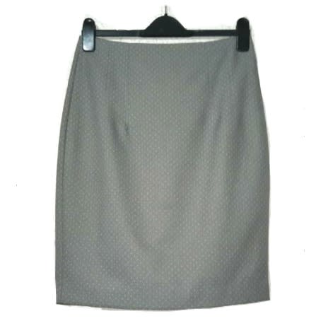 Formal Polka Pencil Skirt