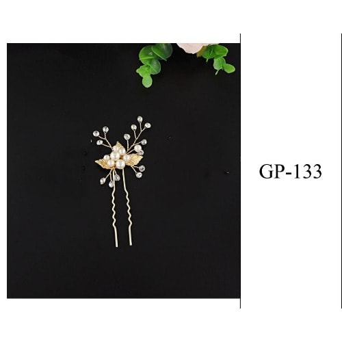 Wedding Hair Pin With Rhinestones - Gp133