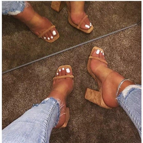 Exotic Female Transparent Shoe