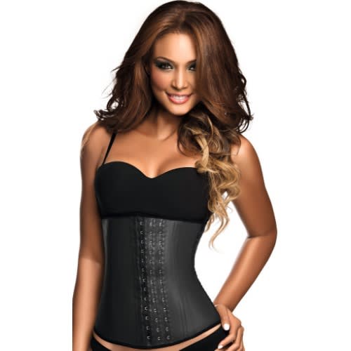 Perfect Body Waist Trainer - 3 Hook - 9 Steel Bone - 100% Latex